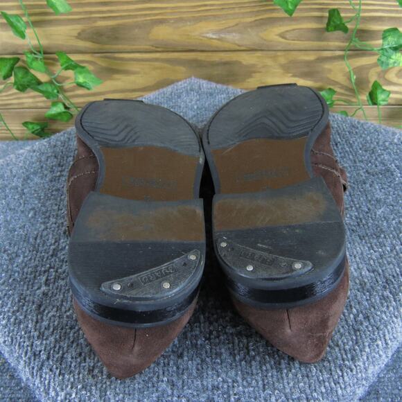 Fratelli Men's‎ Loafer Brown Leather Size 12 Medium Used 2025 - Picture 5 of 6